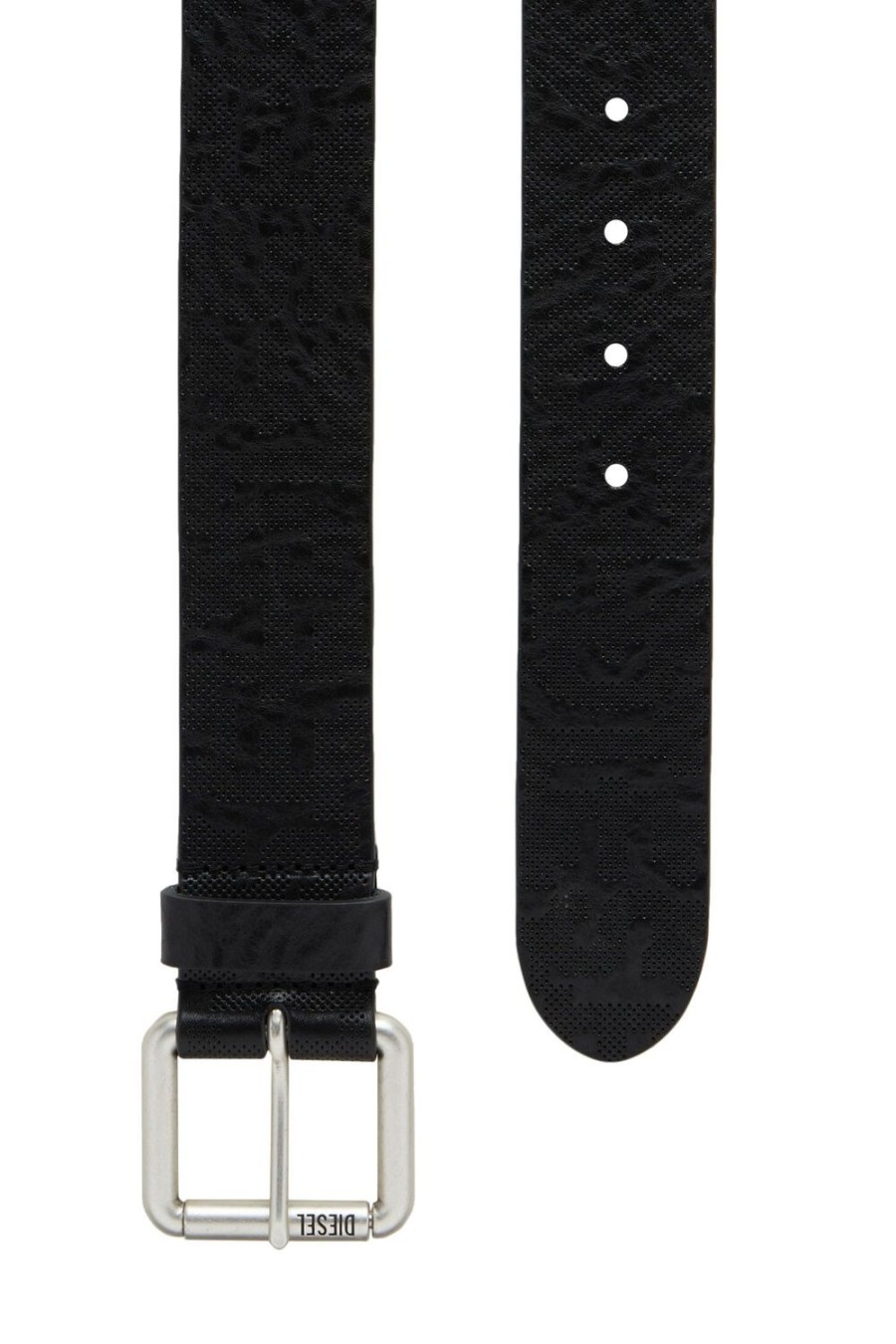 Men Diesel Belts | B-Monogram Pf Black