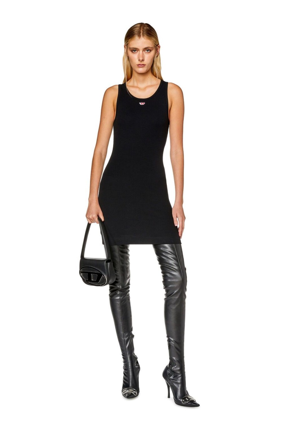 Women Diesel Dresses And Jumpsuits | D-Tank-D Black