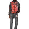 Men Diesel Outerwear And Jackets | J-Warrett-Logo-Logo Black/Red