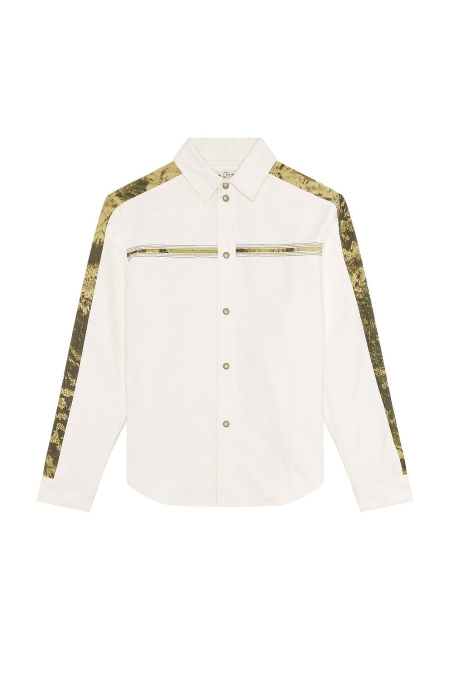 Men Diesel Shirts | S-Mich White