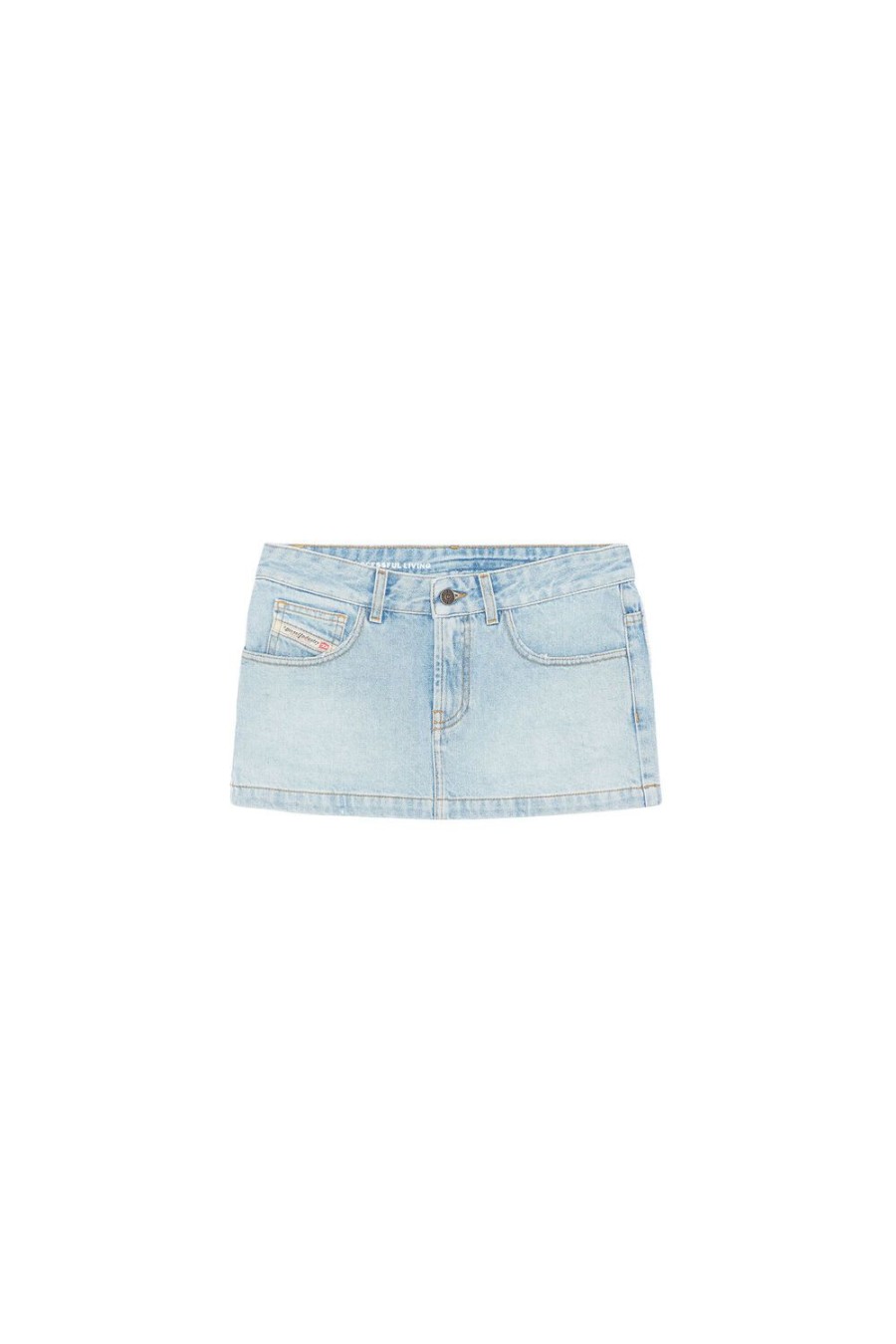 Women Diesel Skirts | De-Ron-S1 Light Blue