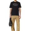 Men Diesel T-Shirts | T-Just-Bigoval Black