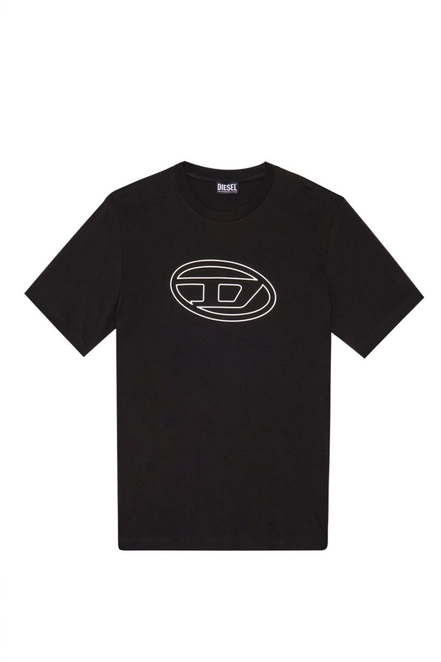 Men Diesel T-Shirts | T-Just-Bigoval Black