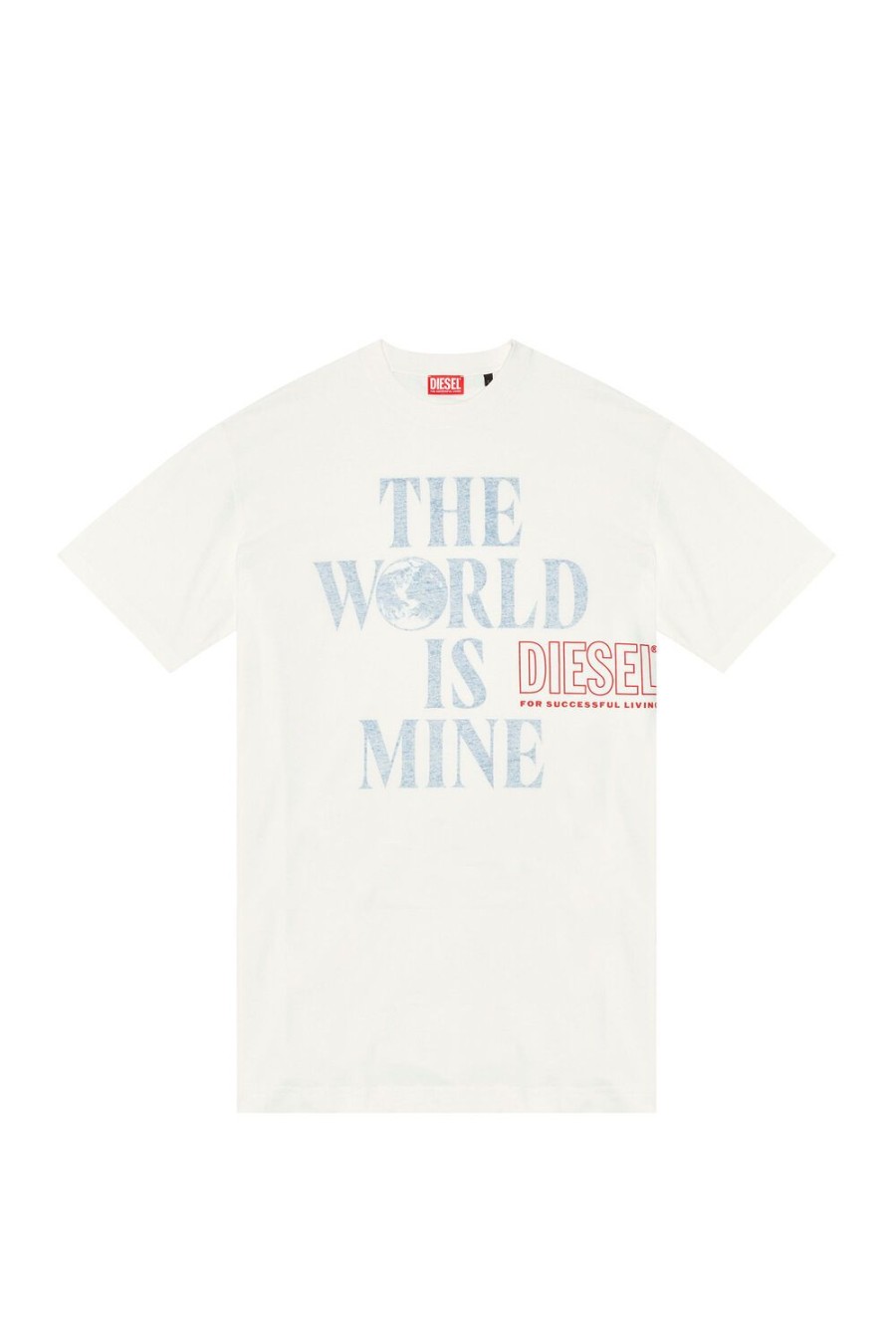 Men Diesel T-Shirts | T-Wash-L7 White