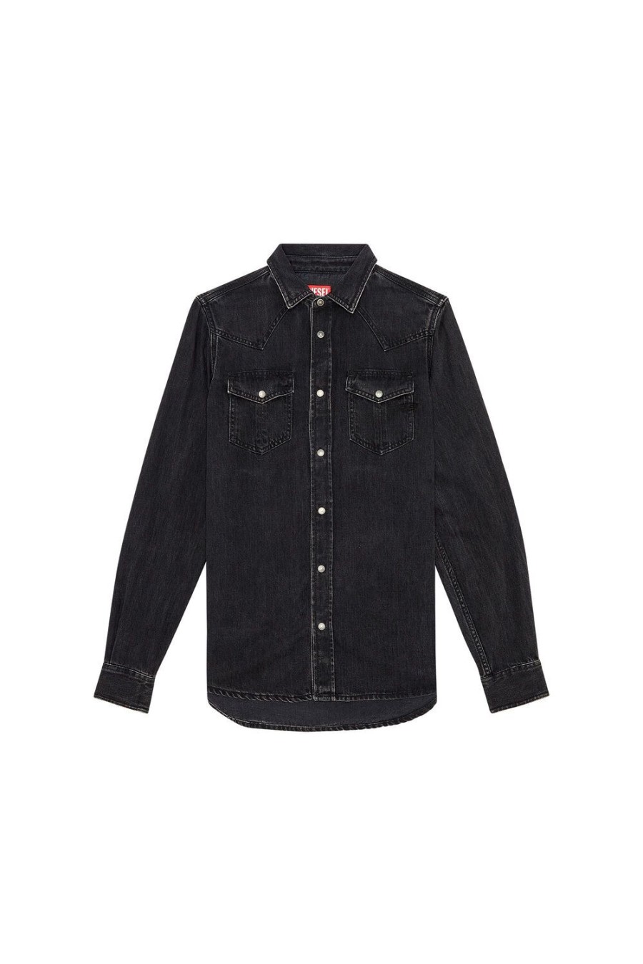 Men Diesel Shirts | D-Vega Black