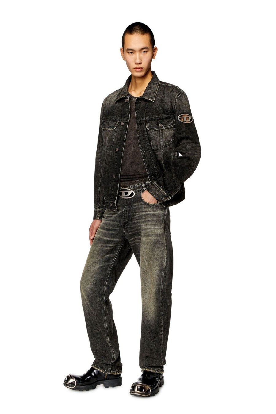 Men Diesel Outerwear And Jackets | D-Barcy-S2 Black