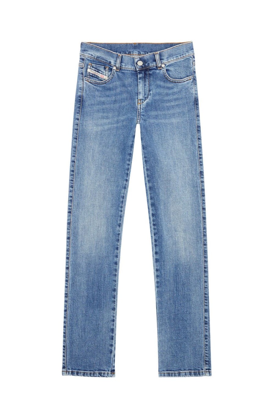 Women Diesel Jeans | Straight Jeans Sandy E09Aa Medium Blue