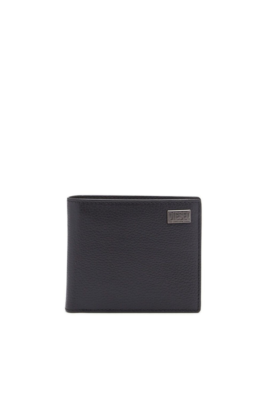 Men Diesel Wallets | Medal-D Bi-Fold Coin S Black