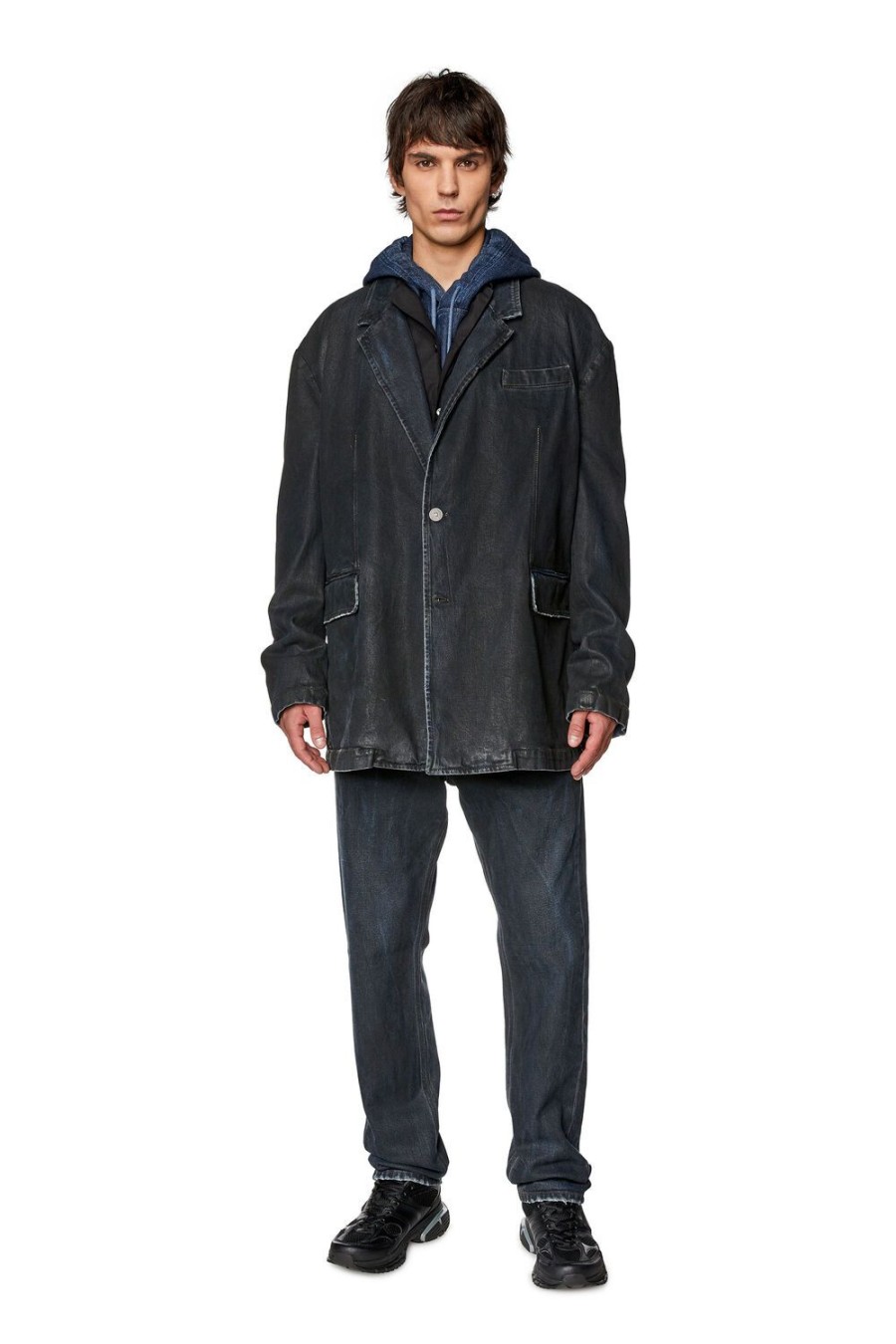 Men Diesel Outerwear And Jackets | D-Blaz-S Black