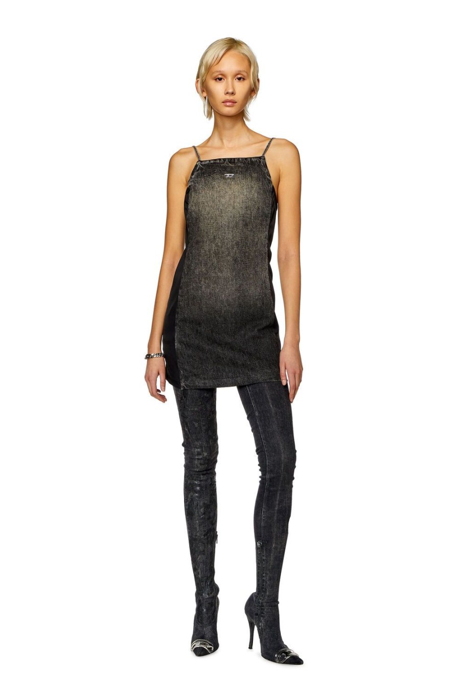 Women Diesel Dresses And Jumpsuits | De-Bety-Dress-S Black