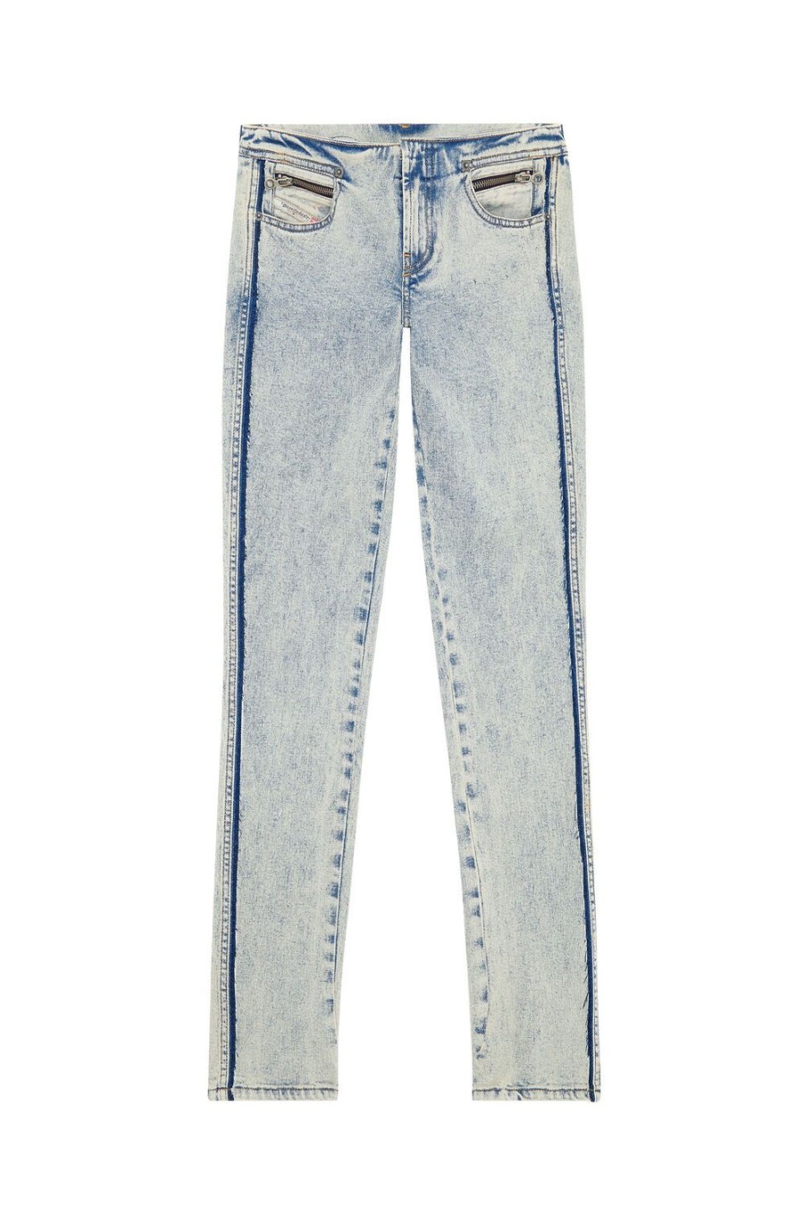 Women Diesel Jeans | Skinny Jeans D-Tail 09F12 Medium Blue