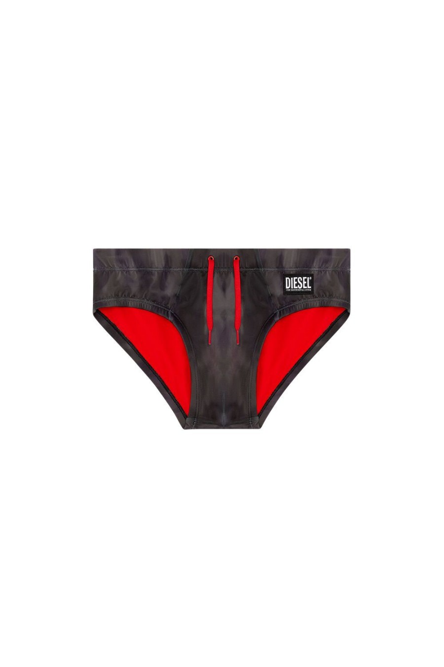 Men Diesel Beachwear | Bmbr-Alfie Black