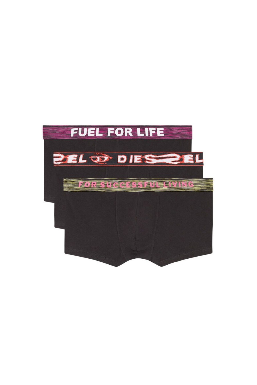 Men Diesel Underwear | Umbx-Damienthreepack Black