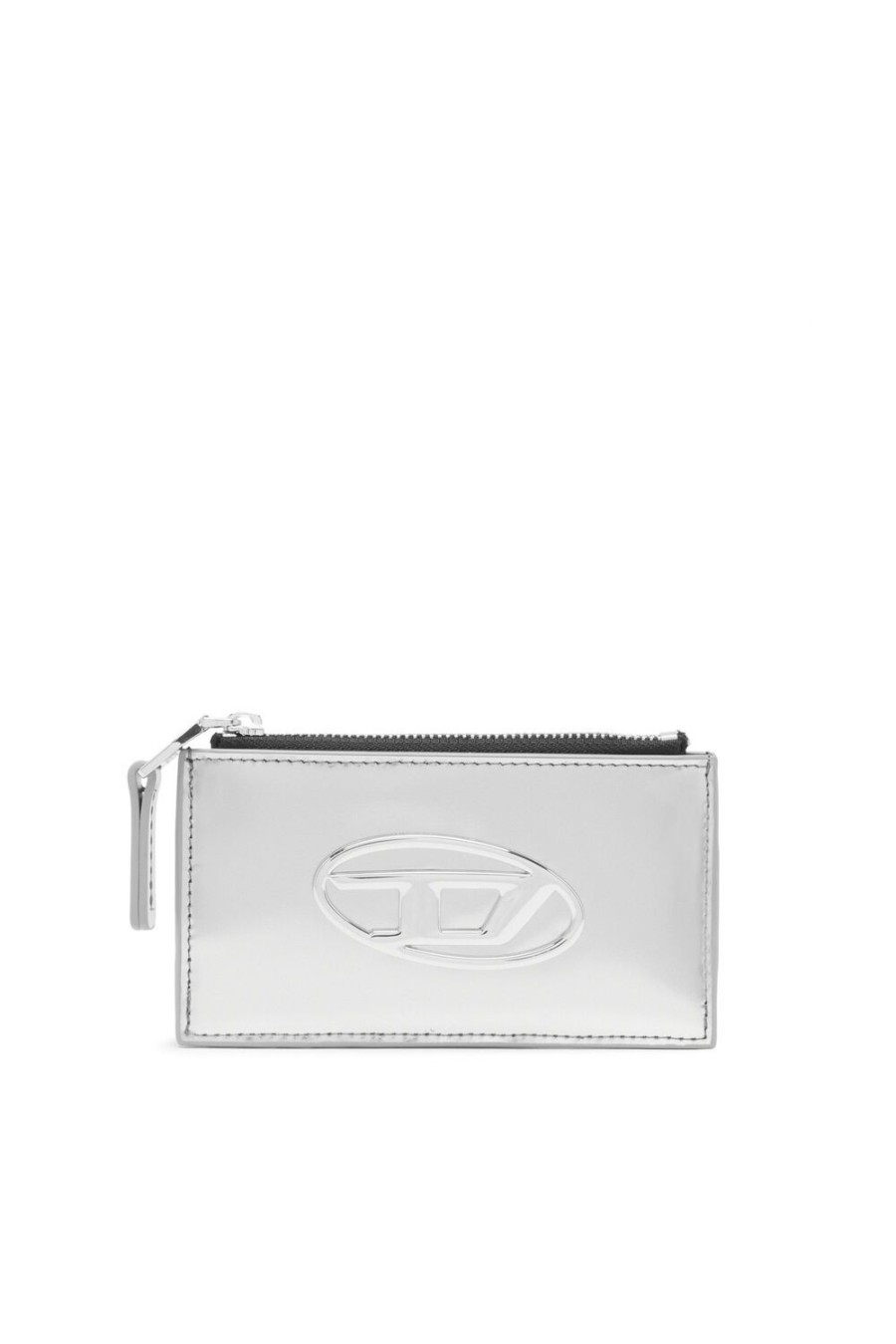 Women Diesel Wallets | Card Holder Coin S Silver