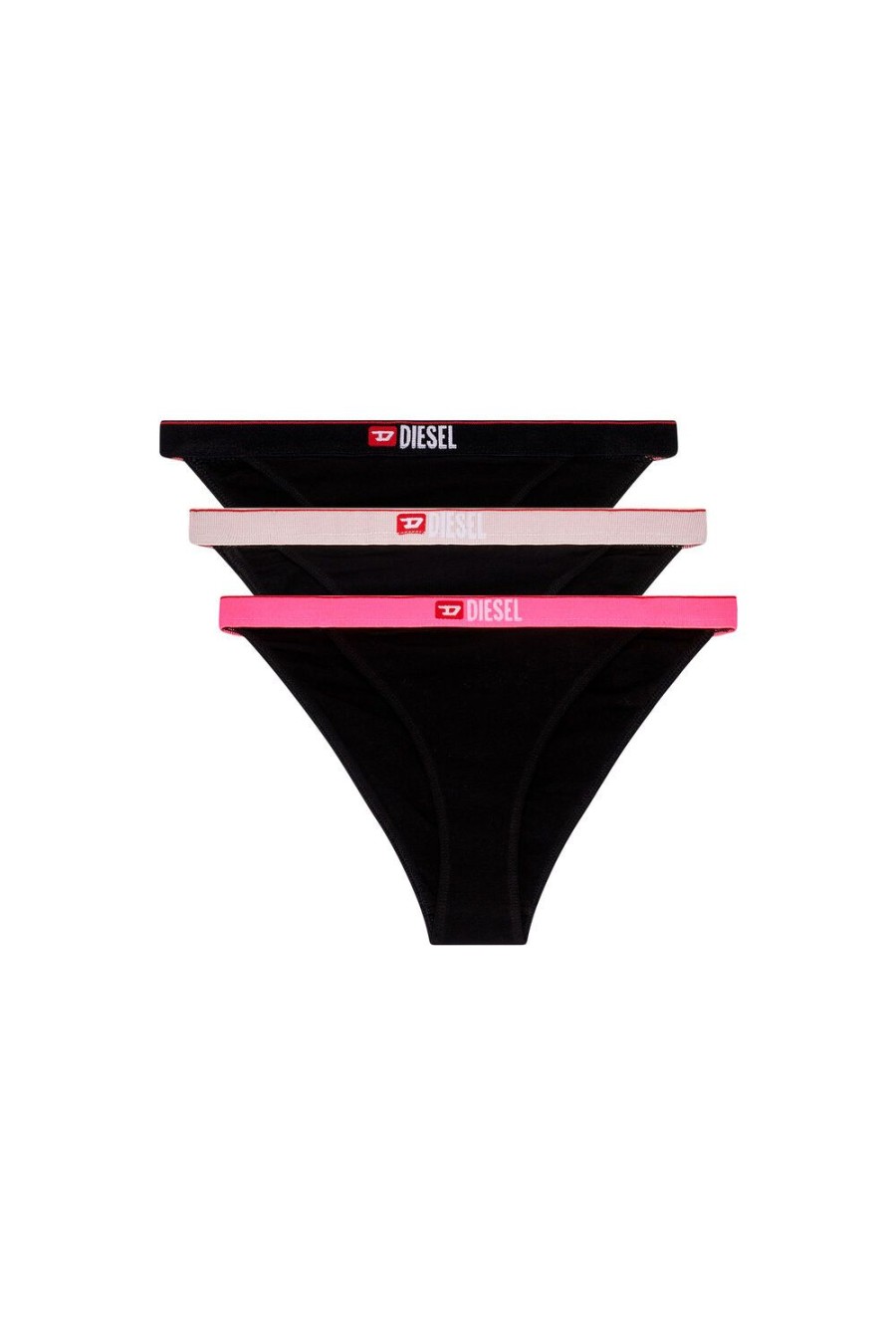 Women Diesel Underwear | Ufpn-Ebbyss-Threepack Black