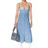 Women Diesel Dresses And Jumpsuits | De-Dressy Light Blue