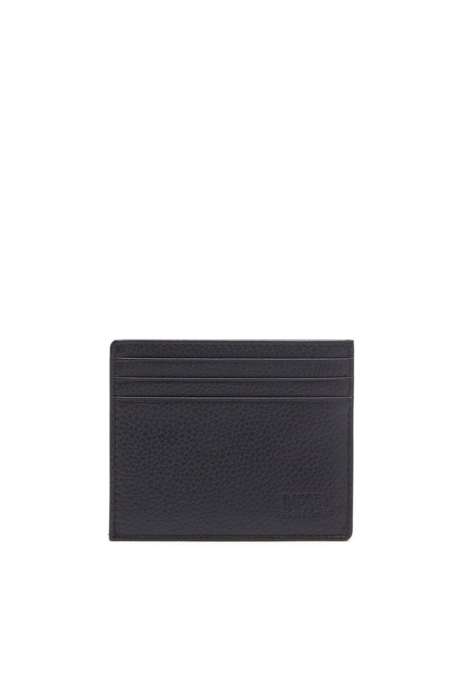 Men Diesel Wallets | Medal-D Card Holder 6 Black