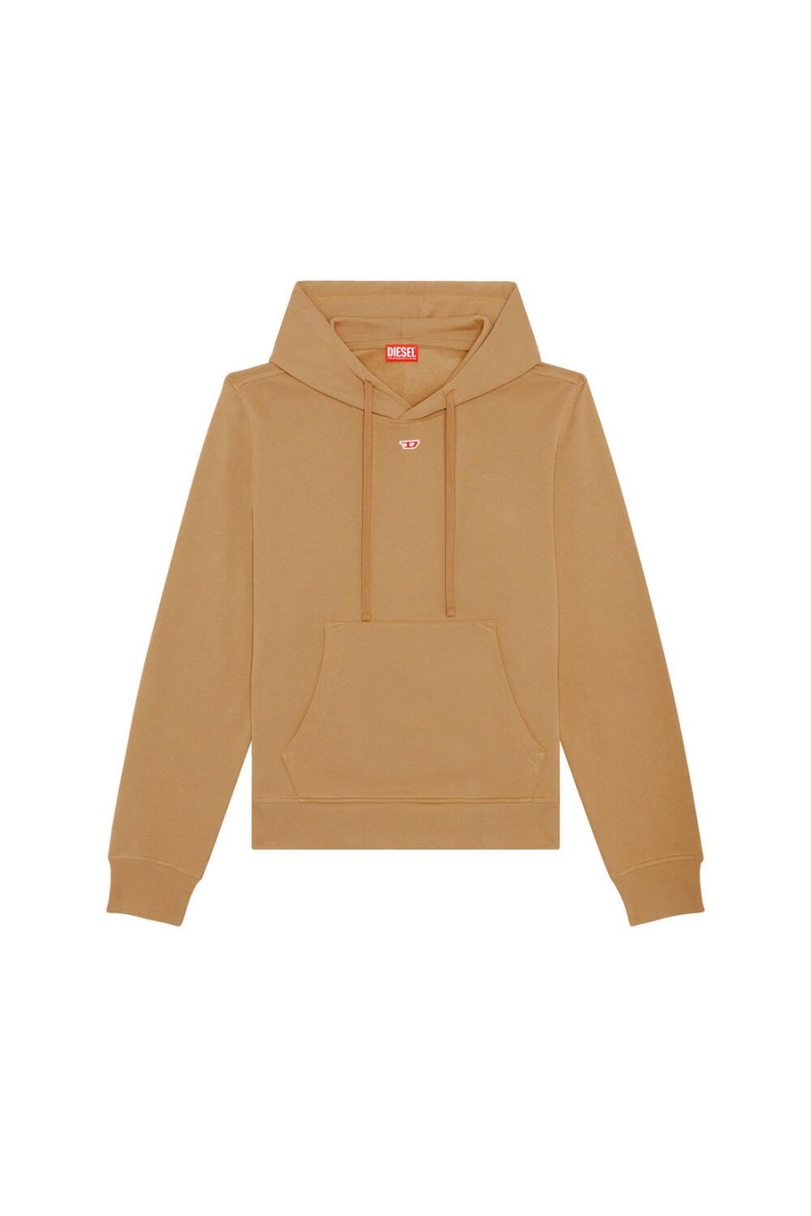 Men Diesel Sweaters | S-Ginn-Hood-D Light Brown