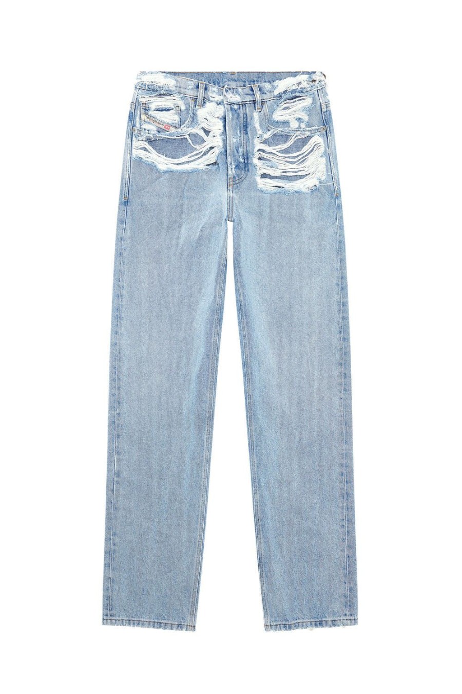 Women Diesel Jeans | Straight Jeans D-Ark 007S3 Light Blue