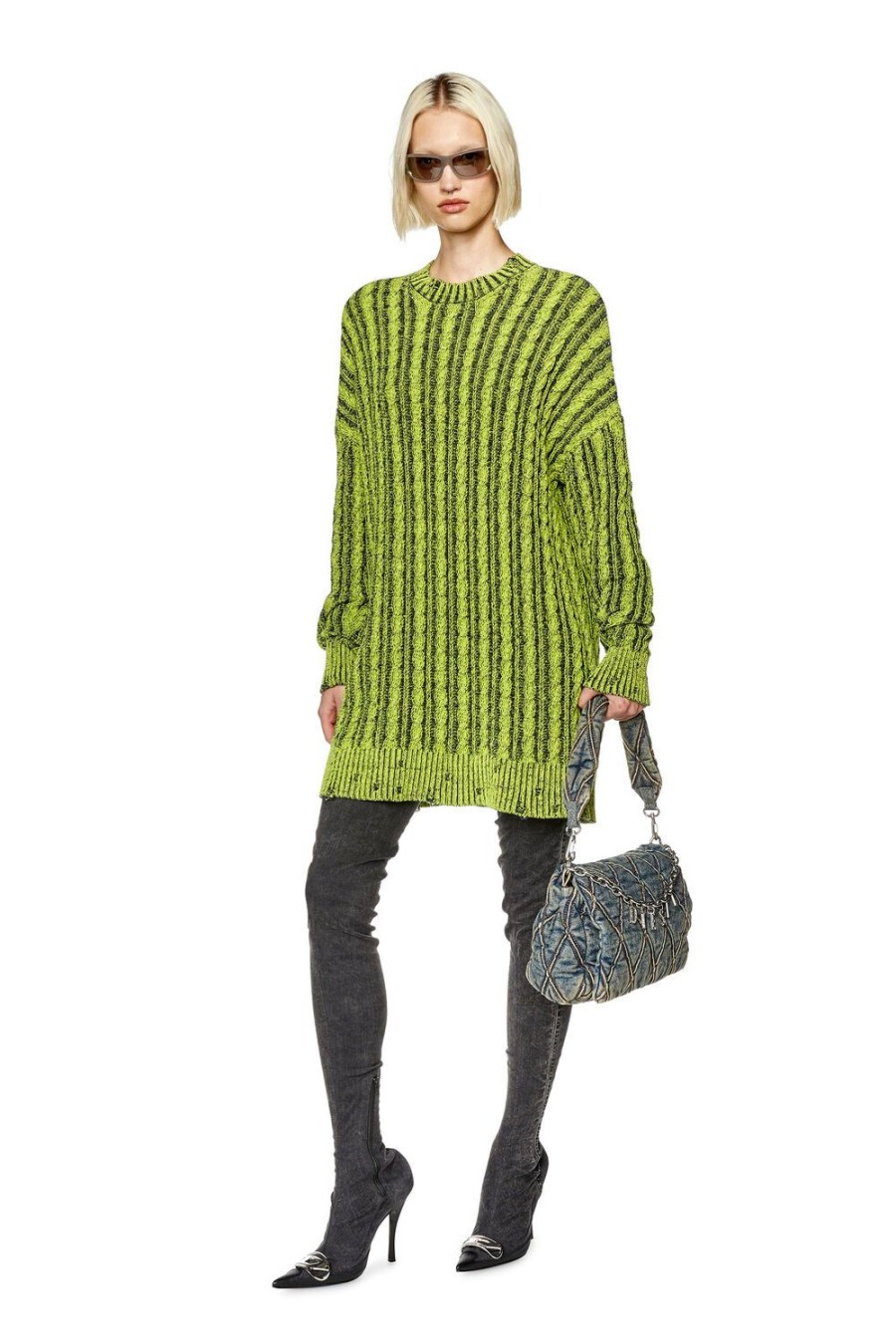 Women Diesel Knitwear | M-Pantesse Green