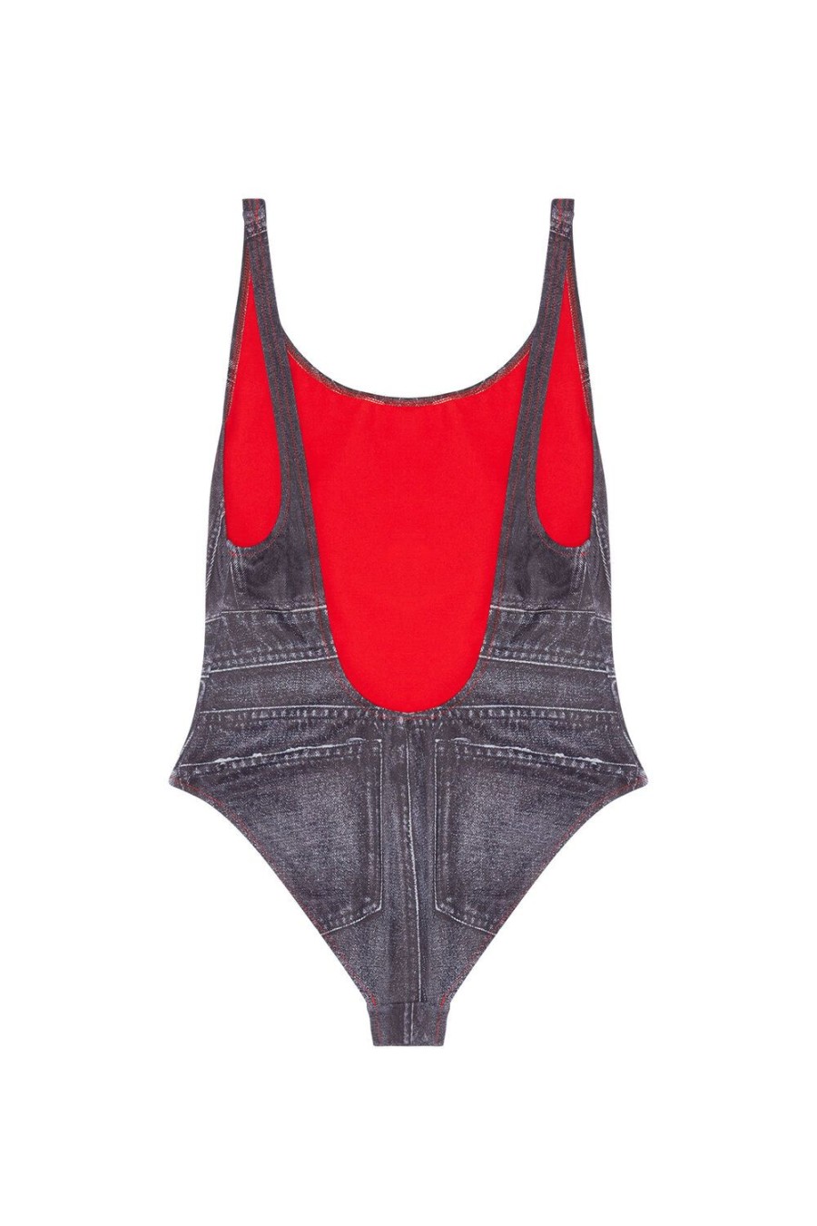 Women Diesel Beachwear | Bfsw-Slia Black