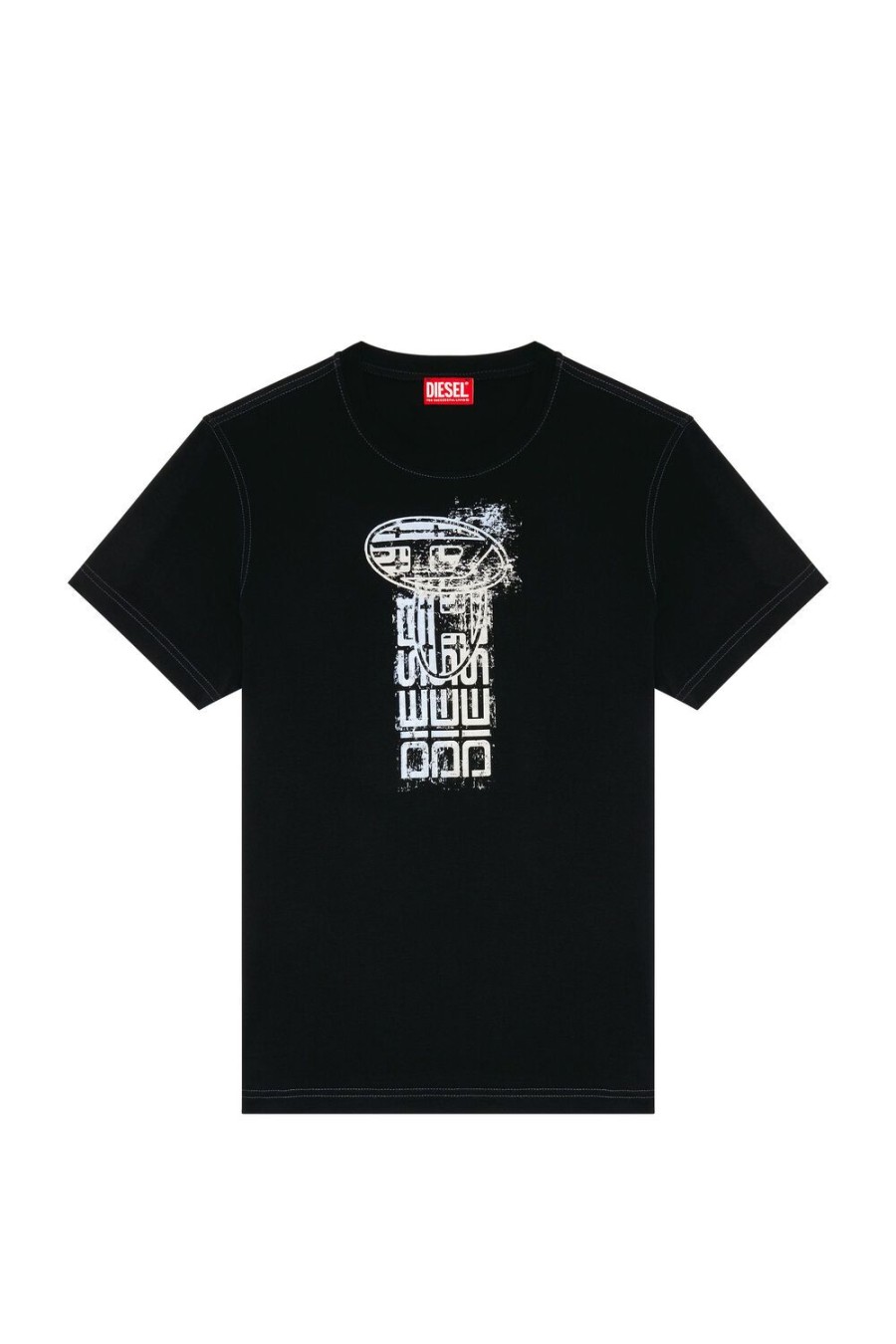 Men Diesel T-Shirts | T-Diegor-K68 Black