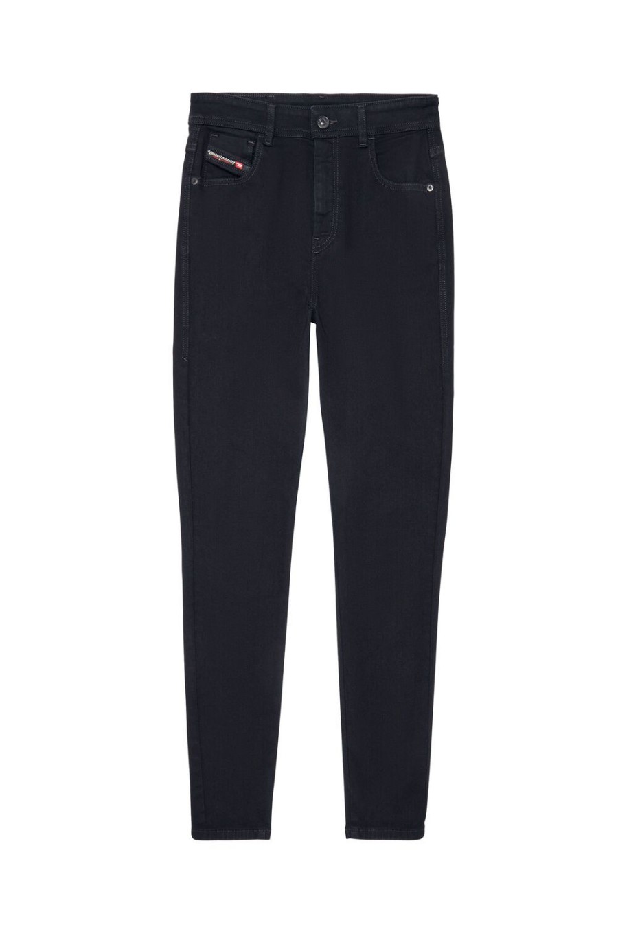 Women Diesel Jeans | Super Skinny Jeans 1984 Slandy-High 069Ef Black/Dark Grey