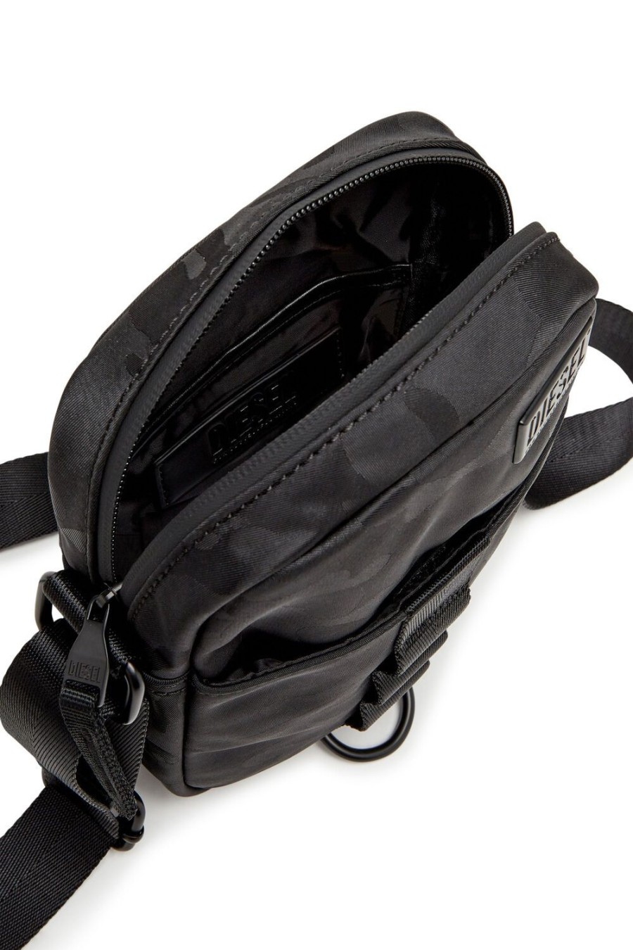 Men Diesel Crossbody Bags | Dsrt Crossbody Black