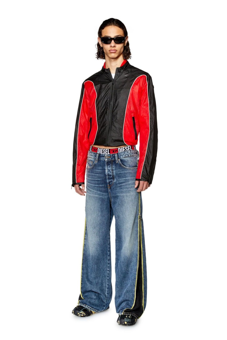 Men Diesel Outerwear And Jackets | J-Blinkid-A Red/Black