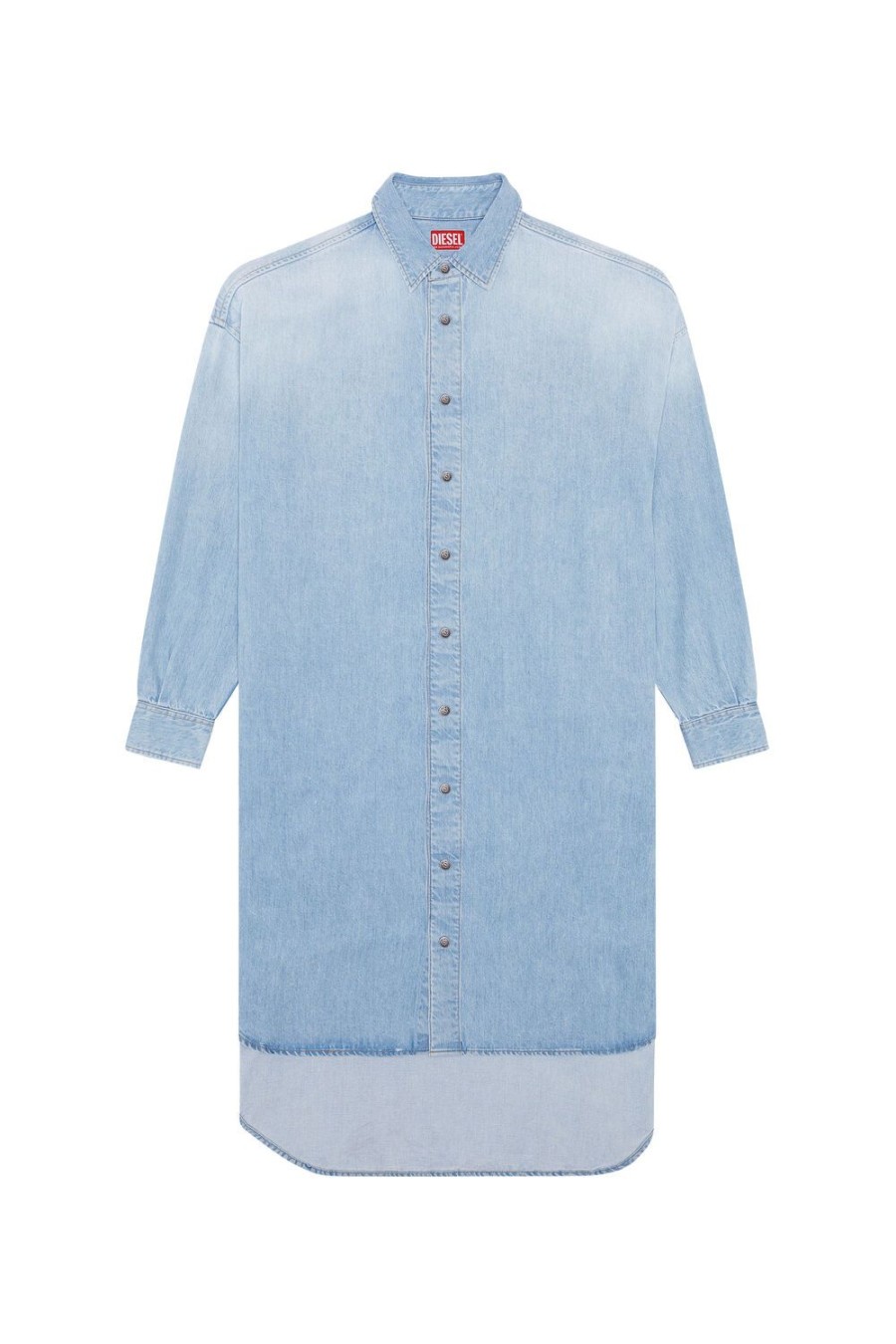 Women Diesel Dresses And Jumpsuits | De-Davis-L-S Light Blue