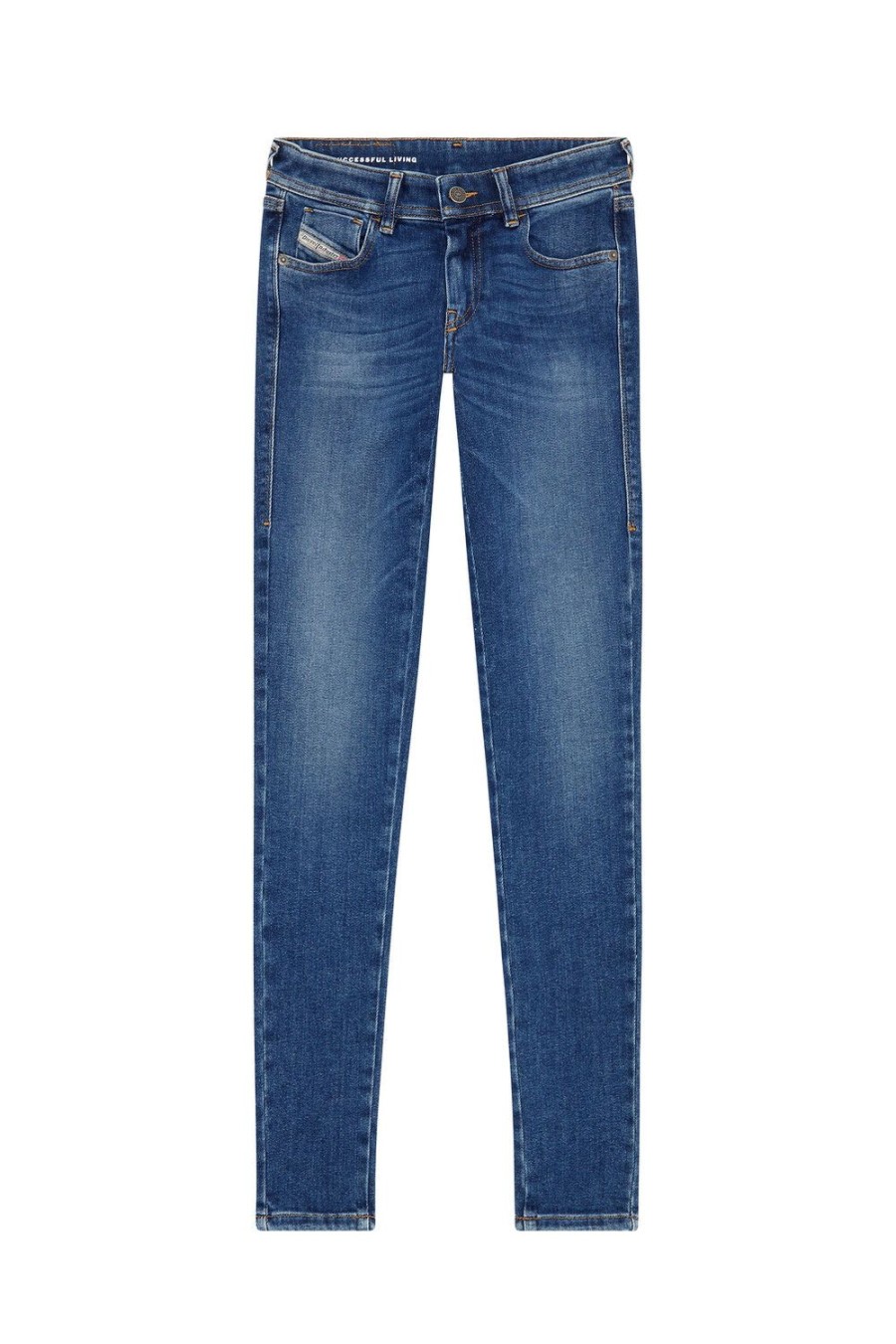 Women Diesel Jeans | Super Skinny Jeans 2018 Slandy-Low 09F86 Medium Blue