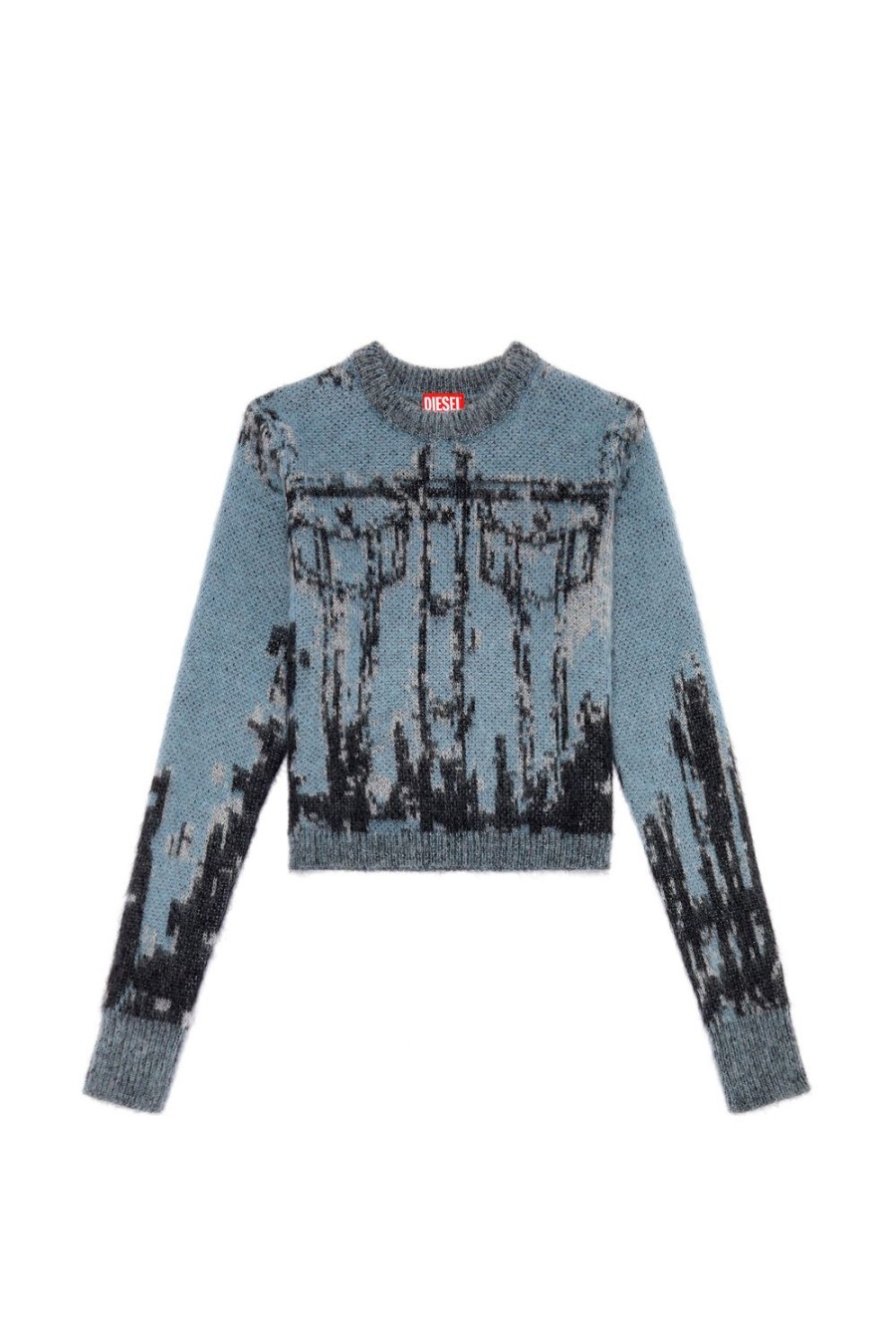 Women Diesel Knitwear | M-Symi Black/Blue