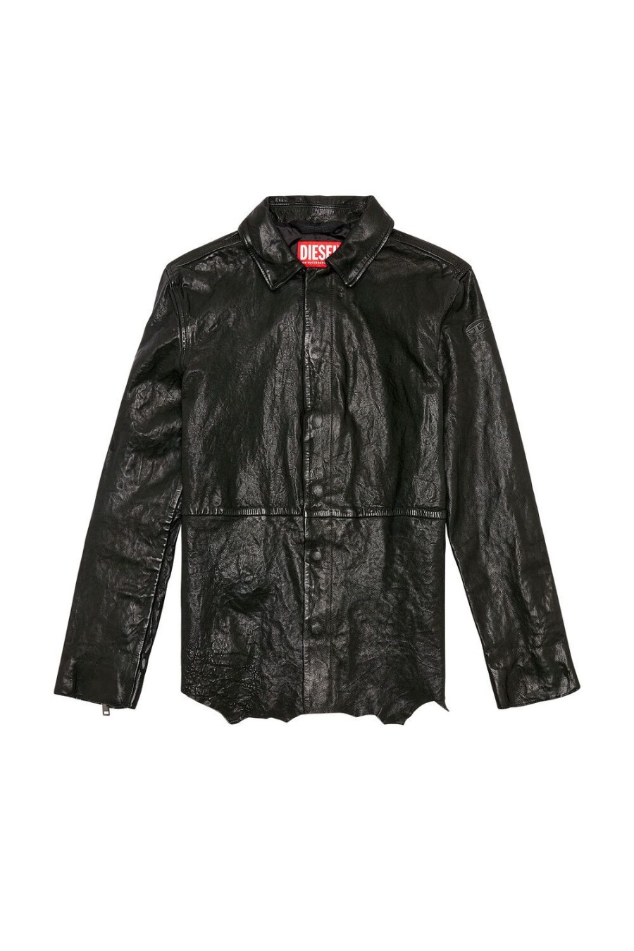 Women Diesel Outerwear And Jackets | L-Mell Black