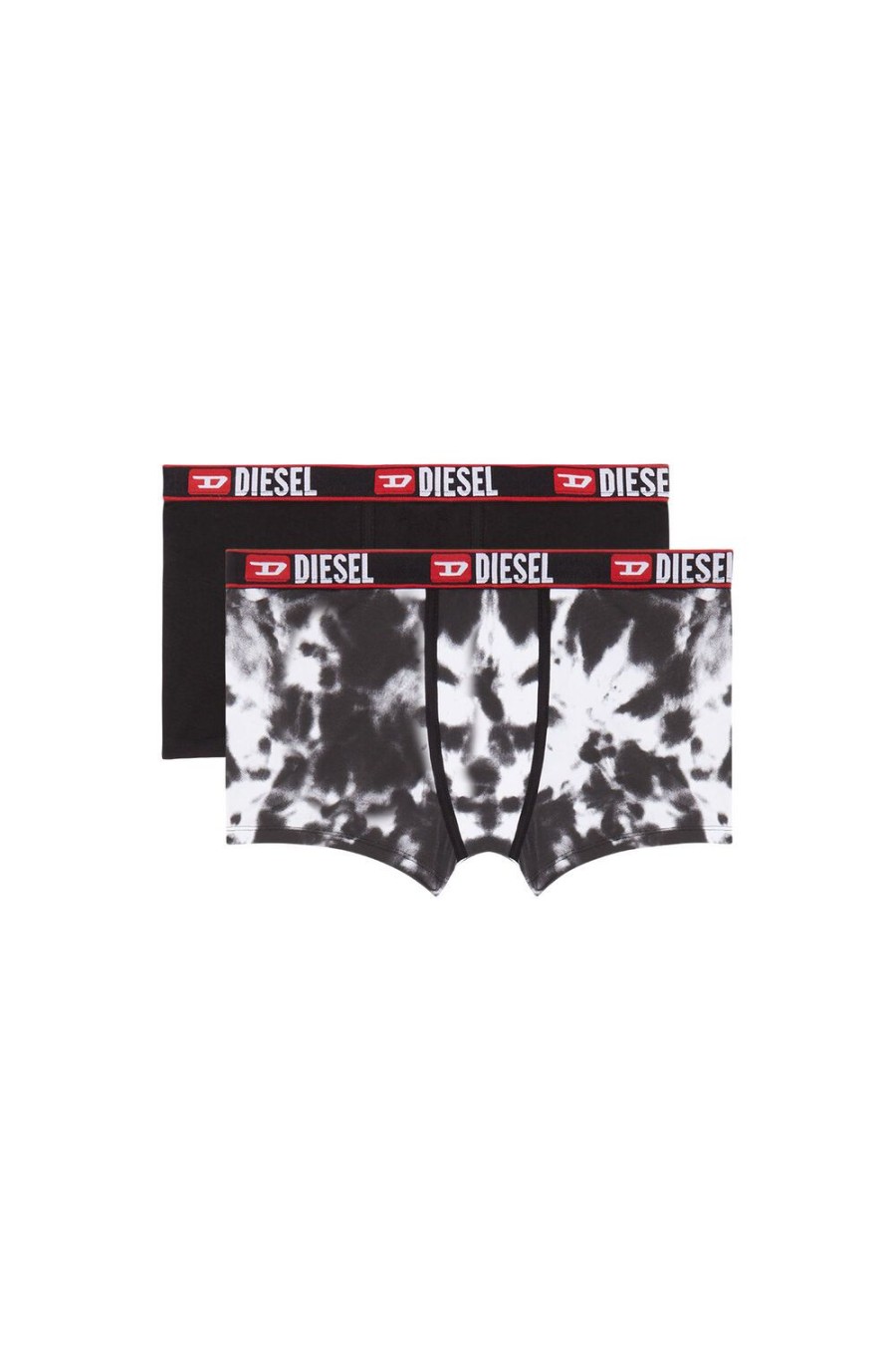 Women Diesel Underwear | Ufpn-Myas-Twopack Black/White