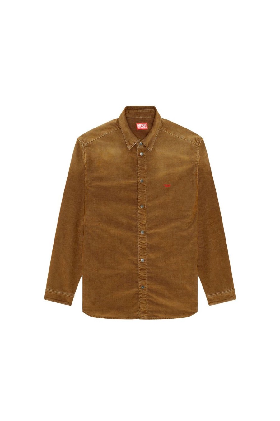 Men Diesel Shirts | D-Simply-Over Light Brown