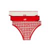 Women Diesel Underwear | Ufpn-Bonitas-X-Threepack Red/White