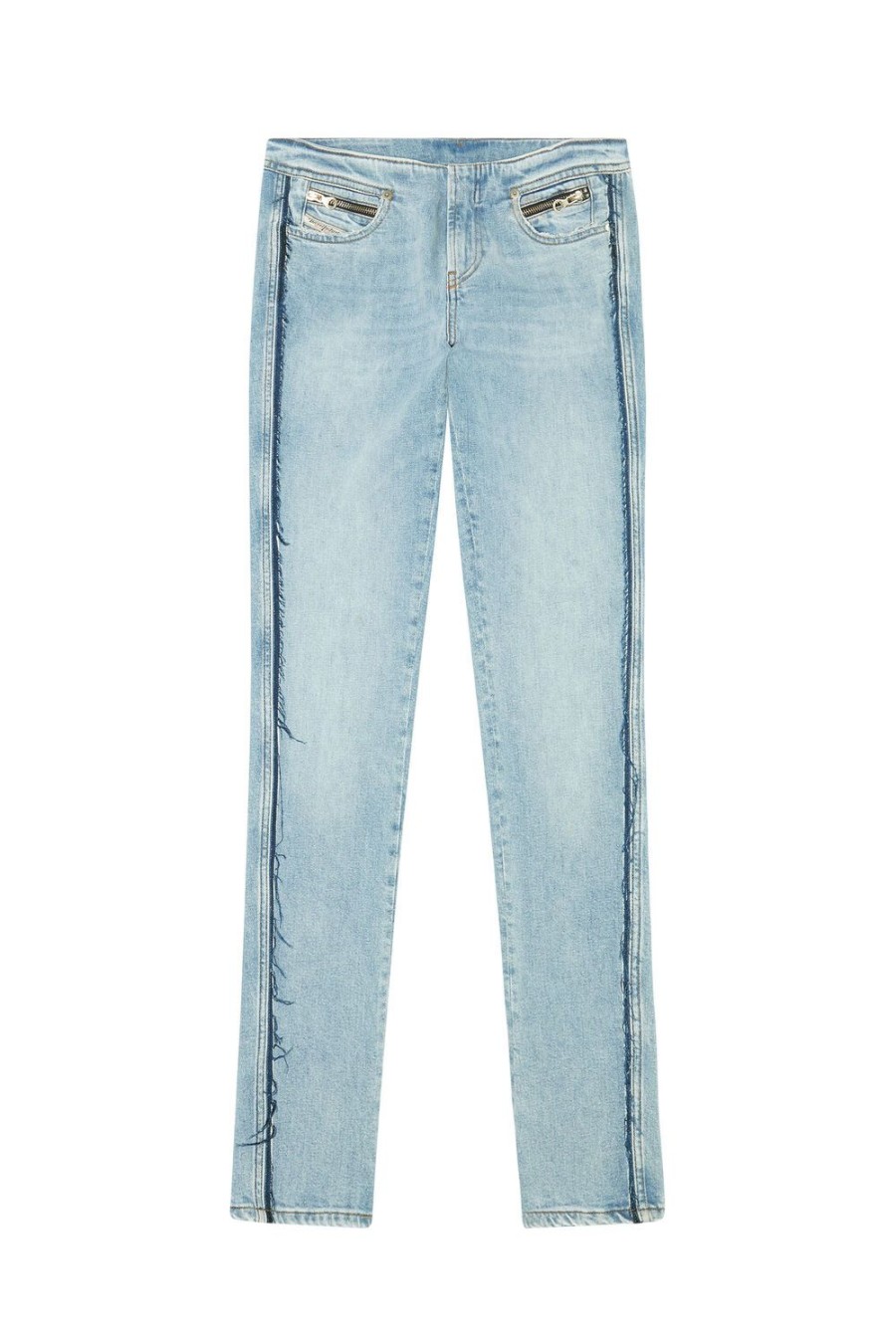 Women Diesel Jeans | Skinny Jeans D-Tail 09F41 Light Blue