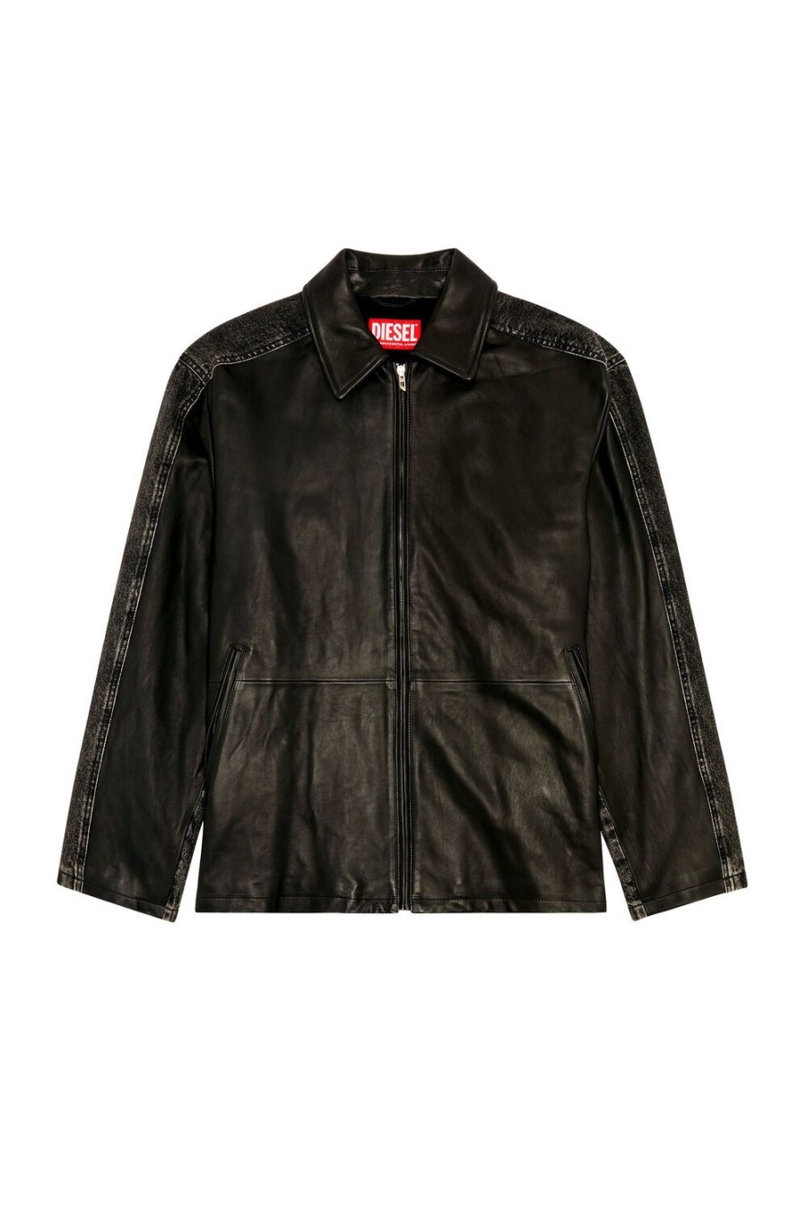 Men Diesel Outerwear And Jackets | L-Stoller Black