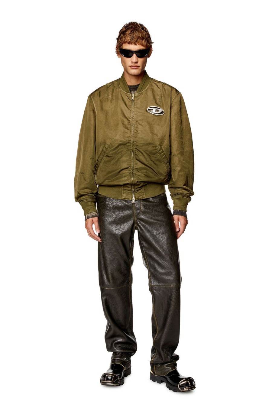 Men Diesel Outerwear And Jackets | J-Kepes Military Green