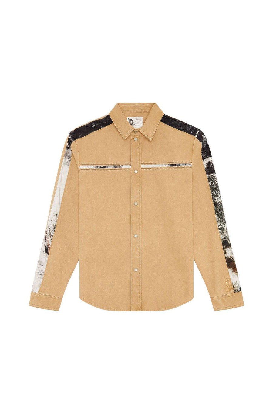 Men Diesel Shirts | S-Mich Light Brown