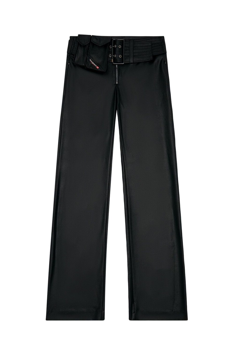 Women Diesel Trousers And Shorts | P-Frelana Black