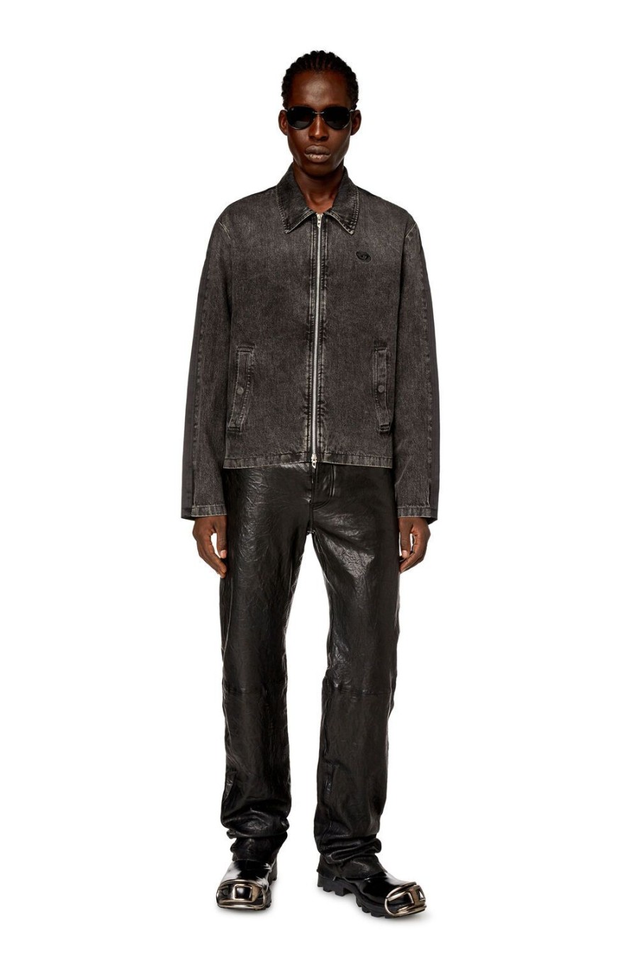 Men Diesel Outerwear And Jackets | J-Harris Black