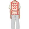 Men Diesel Shirts | S-Mac-22 White/Red