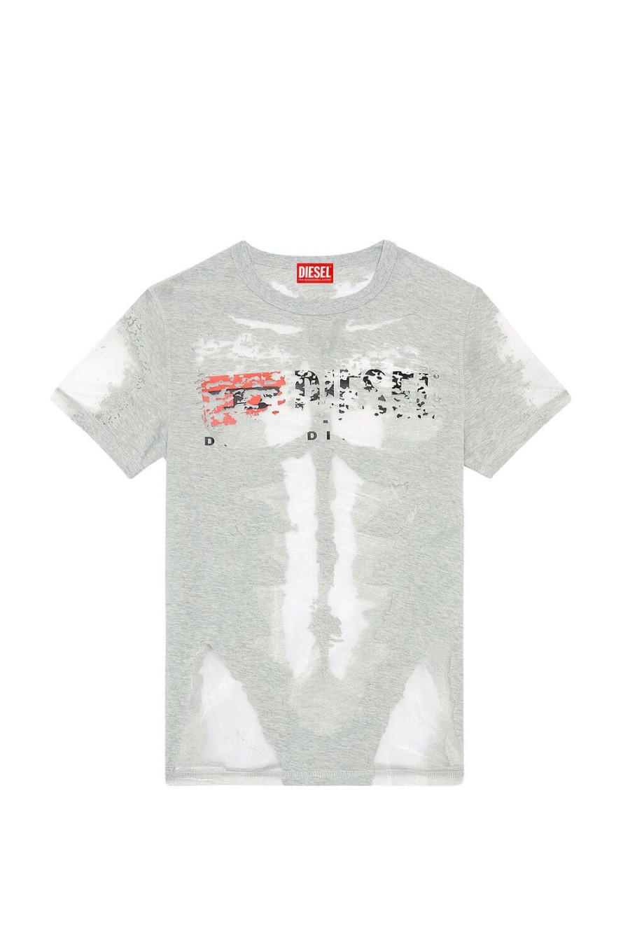 Men Diesel T-Shirts | T-Erme Grey