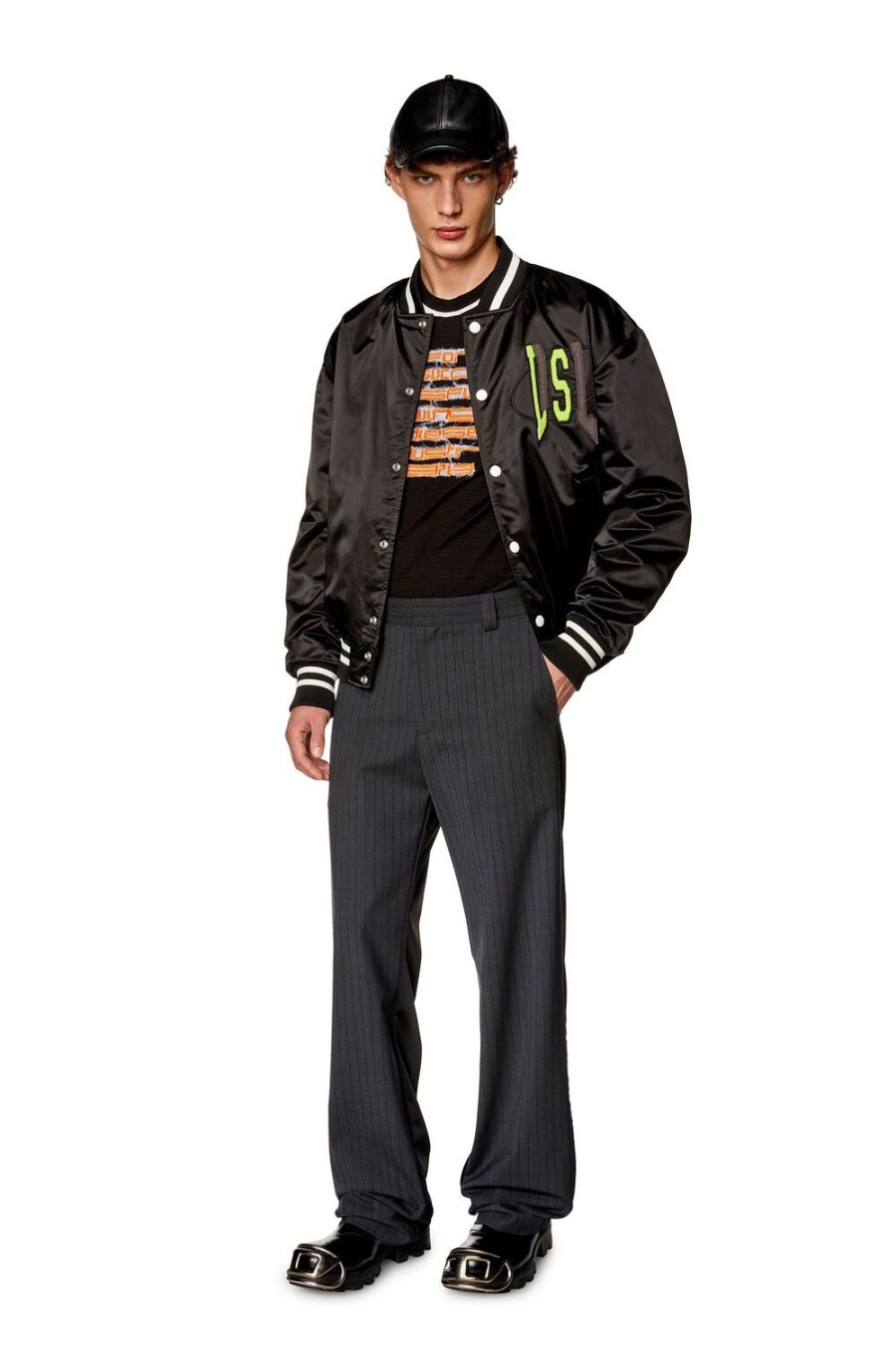 Men Diesel Outerwear And Jackets | J-Start Black