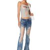 Women Diesel Jeans | Bootcut And Flare Jeans D-Shark 068Jh Medium Blue