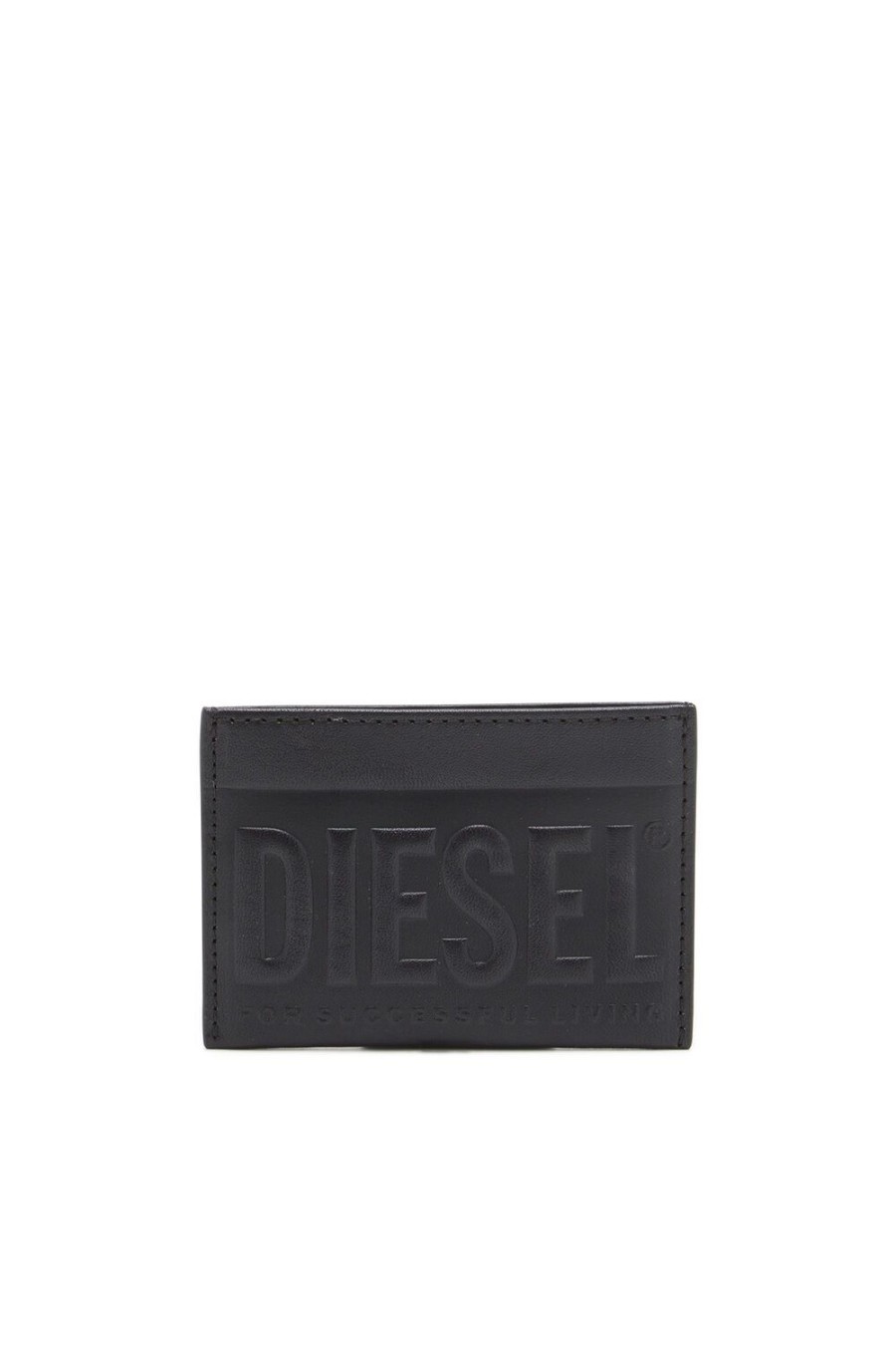 Men Diesel Wallets | Dsl 3D Easy Card Holder Black