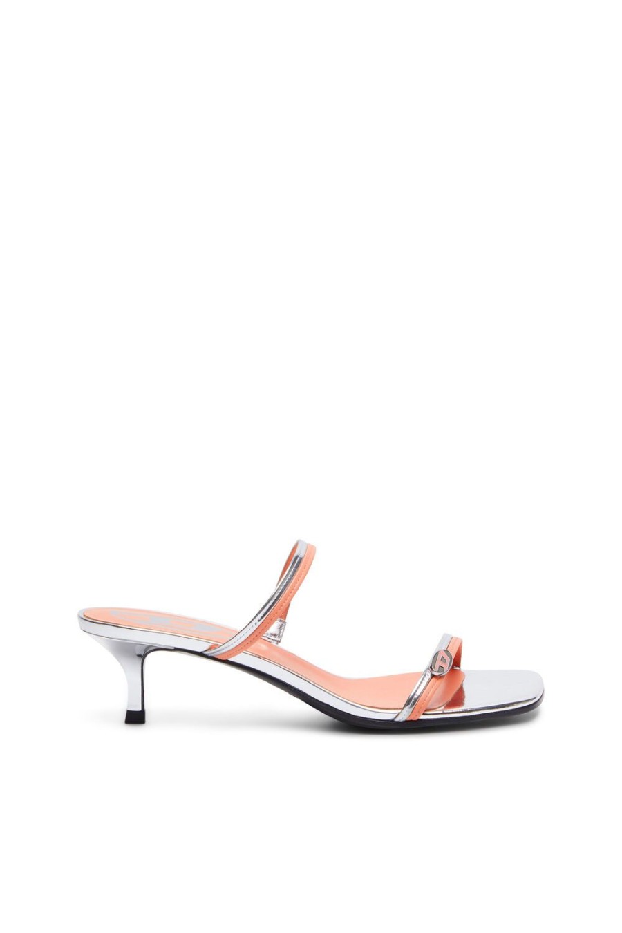 Women Diesel Sandals | D-Kittie Sd Silver