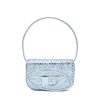 Women Diesel Shoulder Bags | Ff-1Dr Shoulder Bag Azure