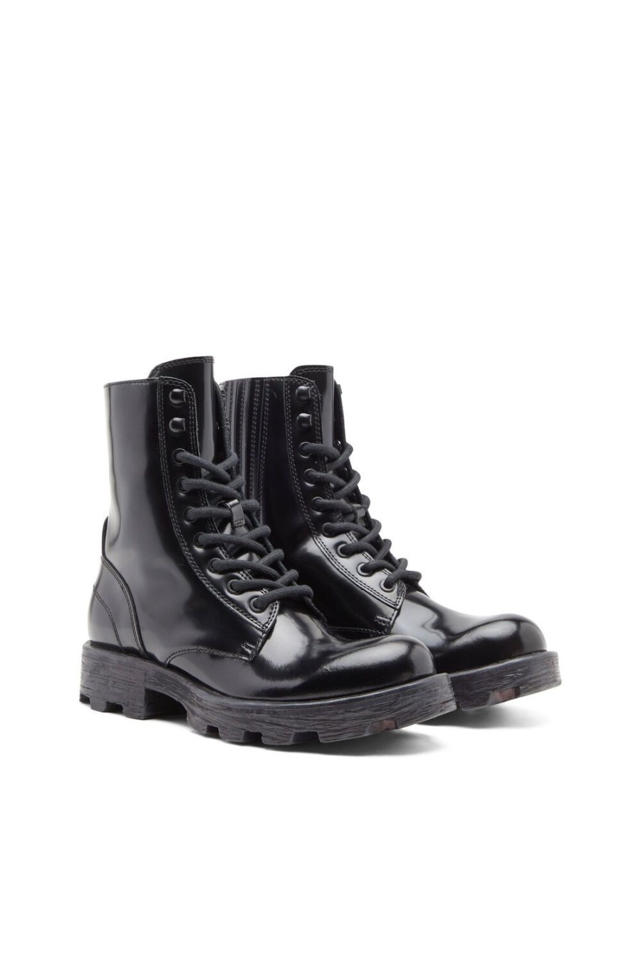 Women Diesel Boots | D-Hammer Bt W Black